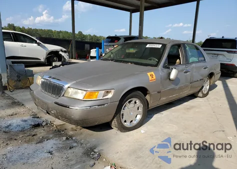 2001 Mercury Grand Marquis Ls z USA, uszkodzony, nr VIN 2MEFM75W31X646543